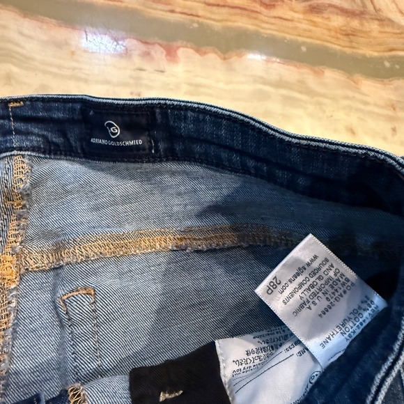 AG Adriano Goldschmid Womens The Stieve Ankle Jeans Blue Slim Fit USA Denim 28P - Picture 4 of 7